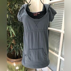 👗 Juicy Couture Blue Hooded Dress.